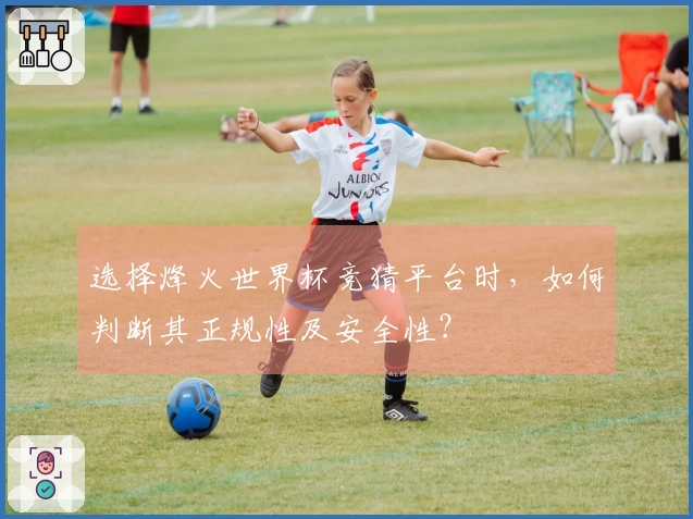 选择烽火世界杯竞猜平台时,如何判断其正规性及安全性?